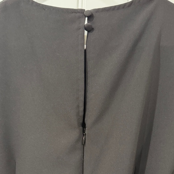 NWOT Warehouse Elegant Black Long Sleeve Dress - Picture 5 of 5